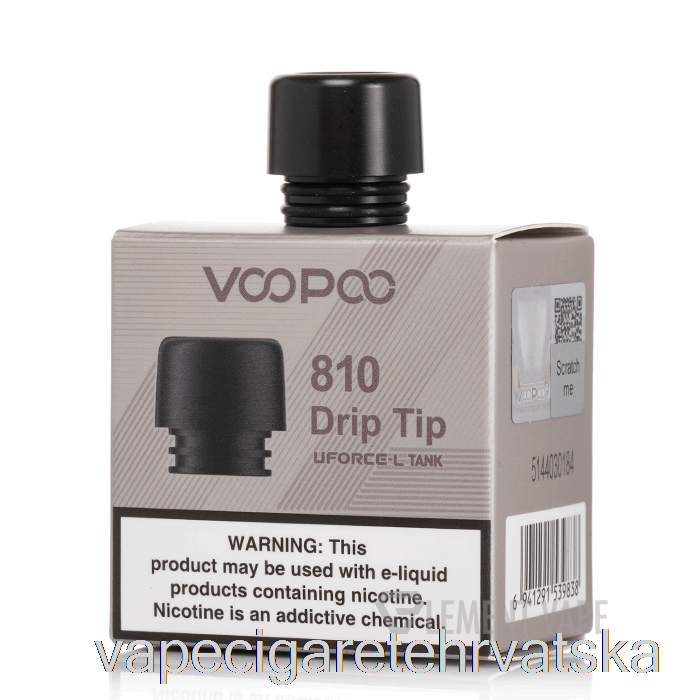 Vape Cigareta Voopoo Uforce-l 810 Drip Tip Crna
